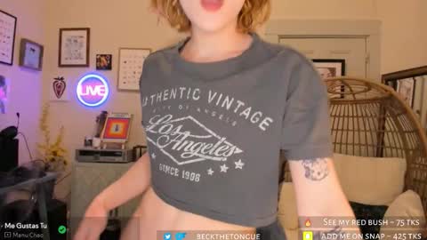 Beck the tongue online show from 02.19.26