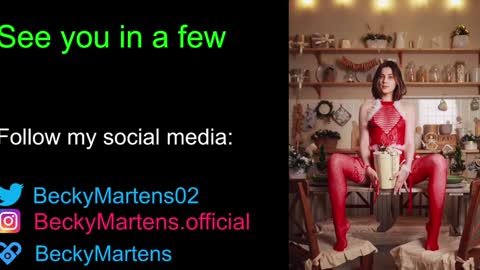BeckyMartens come join me on    while im offline here  online show from 12.21.24