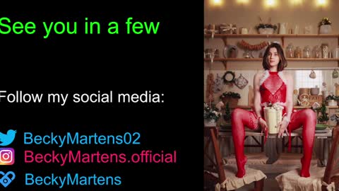 BeckyMartens come join me on    while im offline here  online show from 12.22.24