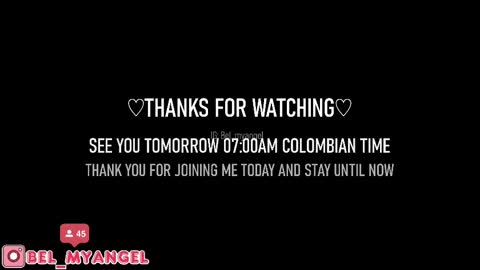 In instagran bel myangel online show from 02.25.25