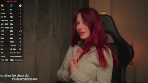 BellaGiaxx online show from 01.15.25