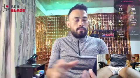 Snapshot of ben_blaze chatting on 01.17.25 BEN online show from 01.17.25