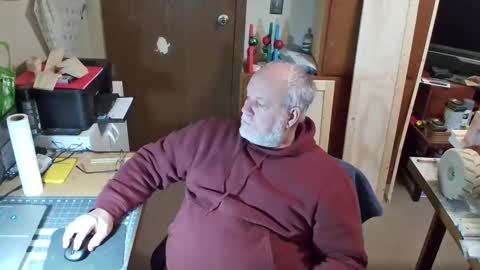 Snapshot of bigthump9999 chatting on 02.22.25 bigthump9999 online show from 02.22.25