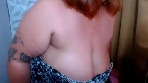 Snapshot of bigtitshotmom chatting on 12.21.24 MARJ online show from 12.21.24