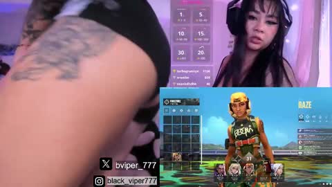 Snapshot of black_viperr chatting on 02.13.25 Mel online show from 02.13.25