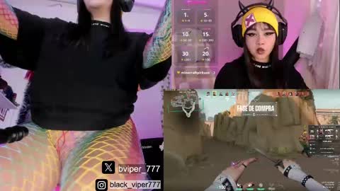 Snapshot of black_viperr chatting on 02.27.25 Mel online show from 02.27.25