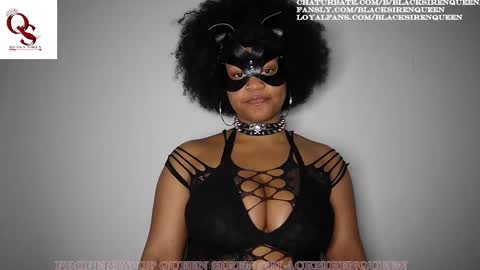 Snapshot of blacksirenqueen chatting on 02.17.25 Queen Siren online show from 02.17.25