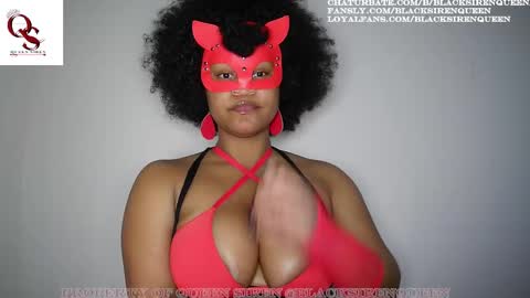 Snapshot of blacksirenqueen chatting on 02.19.25 Queen Siren online show from 02.19.25