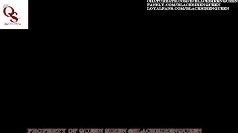 Snapshot of blacksirenqueen chatting on 02.19.25 Queen Siren online show from 02.19.25