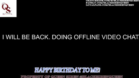 Snapshot of blacksirenqueen chatting on 03.05.25 Queen Siren online show from 03.05.25