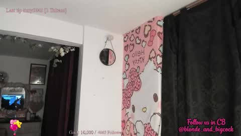 Snapshot of blonde_and_bigcock chatting on 02.17.26 Blonde and Sam online show from 02.17.26