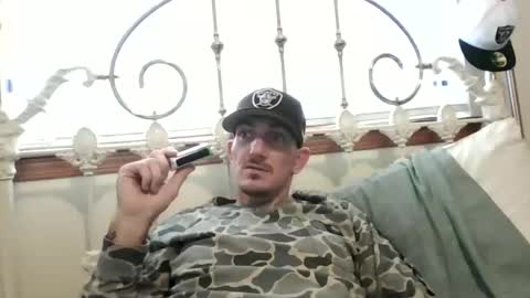 Snapshot of bluecollarfck chatting on 11.12.25 Dominick Wyte online show from 11.12.25