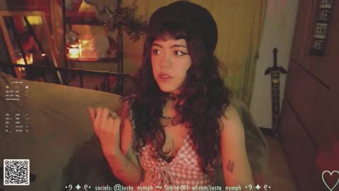   Im Nym  Justa nymph on twitter and IG online show from 01.19.26