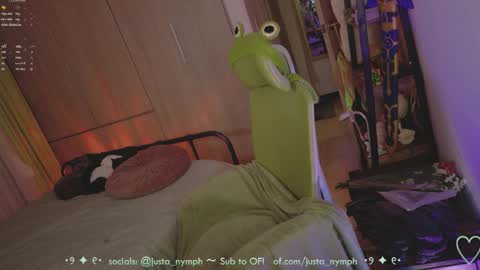   Im Nym  Justa nymph on twitter and IG online show from 04.02.26