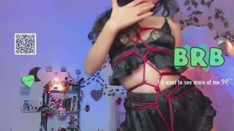 Snapshot of blushing_nymph chatting on 05.16.26 Im Nym Justa nymph on twitter and IG online show from 05.16.26