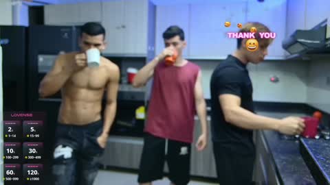 Snapshot of boysgang_sex chatting on 12.18.24 Angelo Mark Fernando Taylor online show from 12.18.24