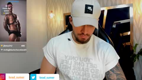 Snapshot of brad_summer chatting on 10.18.25 brad summer online show from 10.18.25