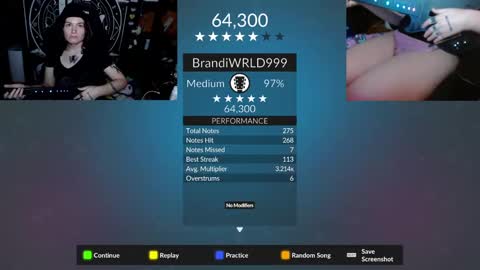 BrandiWRLD999 online show from 09.09.25