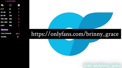 brinny_grace online show from 01.13.26