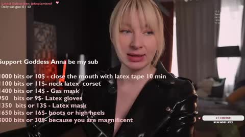 Snapshot of bronnica chatting on 05.30.26 Anna online show from 05.30.26