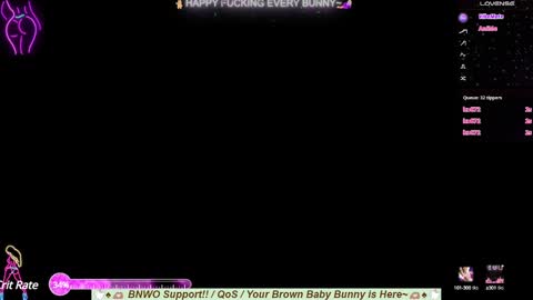 Tokki  bunny  online show from 02.21.25