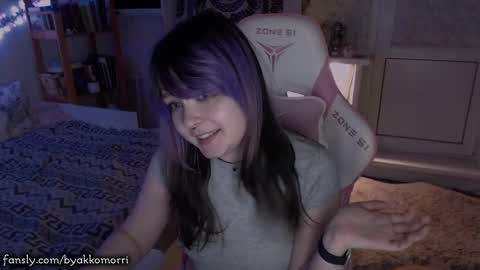 Snapshot of byakkomoriko chatting on 03.02.25  morri  online show from 03.02.25