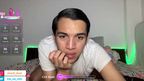 Snapshot of call_me_theo chatting on 09.25.25 Mateo online show from 09.25.25