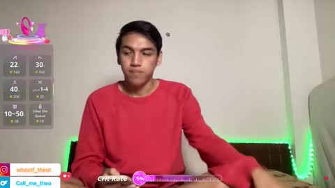 Snapshot of call_me_theo chatting on 09.30.25 Mateo online show from 09.30.25