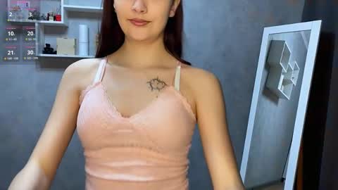 Snapshot of camienevius chatting on 10.15.25 Hello My name is Rina  im new model here and little but shy but curious. online show from 10.15.25