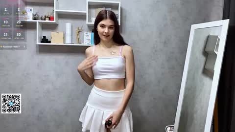Snapshot of camienevius chatting on 10.27.25 Hello My name is Rina  im new model here and little but shy but curious. online show from 10.27.25