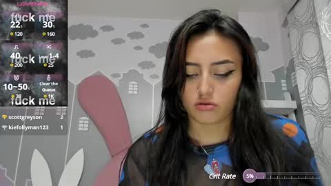 Snapshot of camilahunter__ chatting on 01.16.25 Camila  online show from 01.16.25