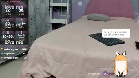 Snapshot of camilahunter__ chatting on 01.16.25 Camila  online show from 01.16.25