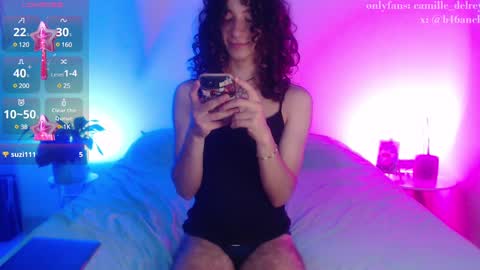 Snapshot of camille_delrey chatting on 12.13.24 Camille online show from 12.13.24