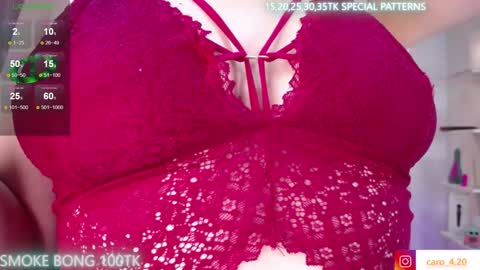 Snapshot of caro_fisher chatting on 01.14.25 Caro Fisher online show from 01.14.25