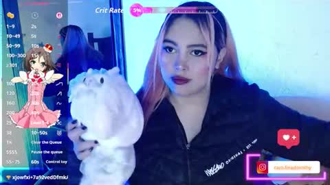 Snapshot of caro_linadorothy chatting on 09.25.25 carolina dorothy online show from 09.25.25