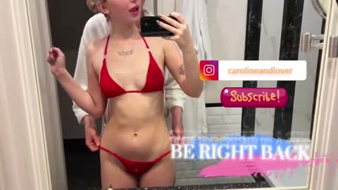 Caroline and Lover online show from 09.16.25