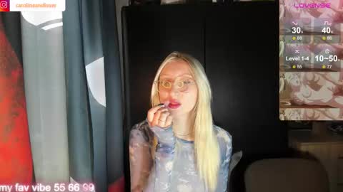 Caroline and Lover online show from 10.15.25