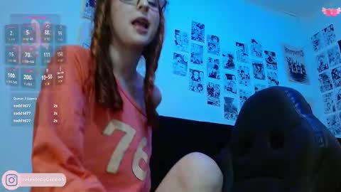 Snapshot of celesteayase chatting on 10.10.25 celesteayase online show from 10.10.25