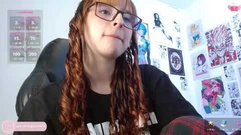 Snapshot of celesteayase chatting on 10.23.25 celesteayase online show from 10.23.25