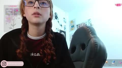 Snapshot of celesteayase chatting on 10.30.25 celesteayase online show from 10.30.25