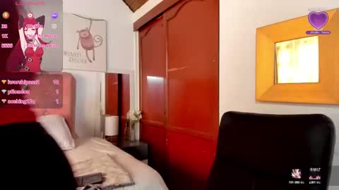 Snapshot of celesteredds chatting on 02.10.25 Celeste online show from 02.10.25