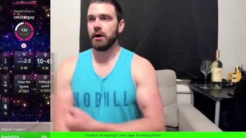 Snapshot of chasemason20 chatting on 02.27.25 Onlyfans chasingfit Instagram the arguer Twitter chasingfitOF online show from 02.27.25