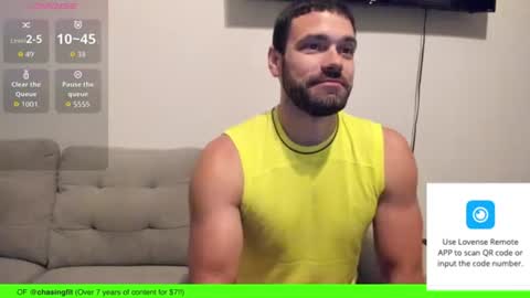 Snapshot of chasemason20 chatting on 06.21.26 Onlyfans chasingfit Instagram the arguer Twitter chasingfitOF online show from 06.21.26