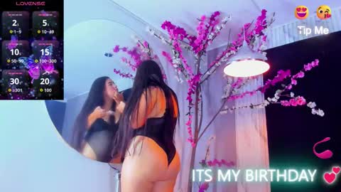 Snapshot of cherry_bloosom_cr chatting on 11.02.25 cherry online show from 11.02.25