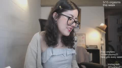 Snapshot of cherrybunny21 chatting on 04.21.26 Sarah Prez online show from 04.21.26