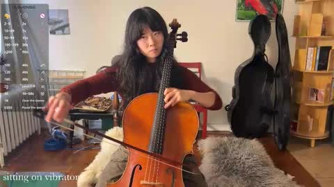 Snapshot of chiloschista chatting on 10.21.25 judith online show from 10.21.25