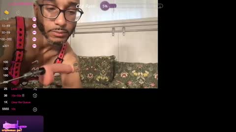 Snapshot of cloudedthot chatting on 12.03.24 CloudedThots online show from 12.03.24