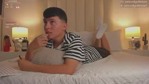 Snapshot of cody_johnsonn_ chatting on 06.14.26 CODY online show from 06.14.26