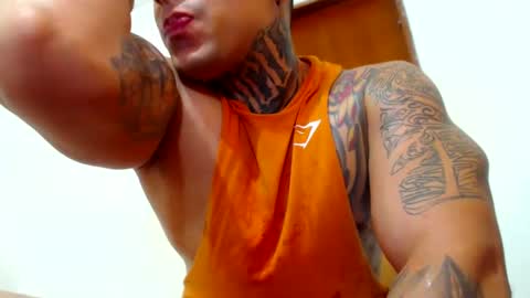 Snapshot of colombian_monster_cock chatting on 01.11.25 camilo online show from 01.11.25