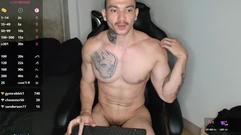 colombianmuscle8 online show from 01.27.25